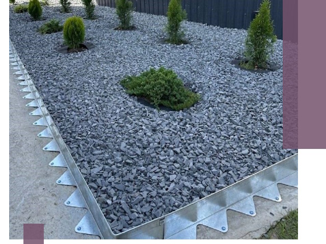 Оцинкованные металлические бордюры под заказ в Новом Уренгое