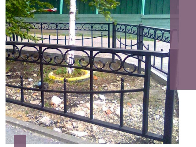 Изготовление газонных ограждений в Новом Уренгое под ключ