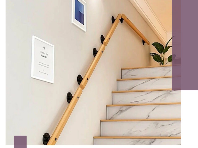 Поручни металлические и деревянные под ключ в Новом Уренгое