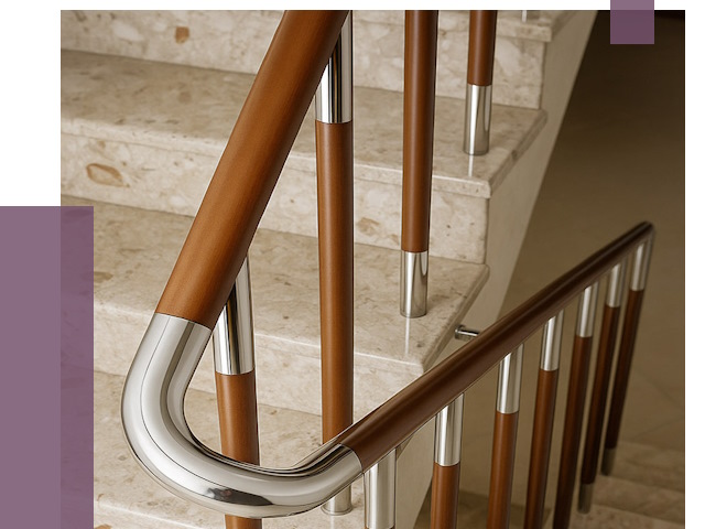 Монтаж поручней в Новом Уренгое от 9878 руб. монтаж под ключ | ПРОЛЁТ-Нвг