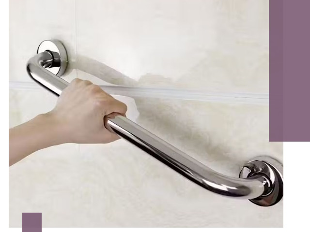 Монтаж поручней для инвалидов в Новом Уренгое качественно и надежно